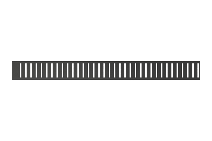 Решетка ALCAPLAST PURE-650BLACK матовая фото2