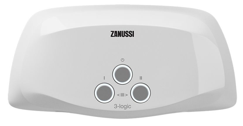 Водонагреватель ZANUSSI 3-logic 5,5 TS (душ+кран) фото2