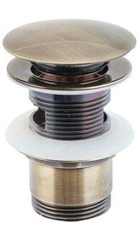 Донный клапан ORANGE X1-004br бронза