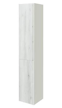 Шкаф-колонна АКВАТОН Сакура 33 R ольха наварра/белый глянец