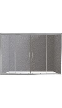 Шторка на ванну BELBAGNO Unique 150x140